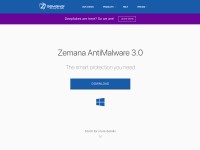Desktop screenshot for zemana.com