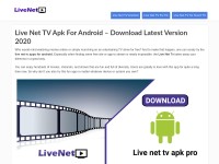 Desktop screenshot for livenettvapkpro.com