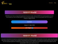Desktop screenshot for mhdtv-world.com