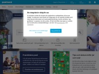 Desktop screenshot for postnord.se