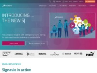 Desktop screenshot for signavio.com