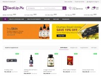 Desktop screenshot for dealup.pk