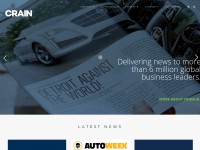 Desktop screenshot for crain.com