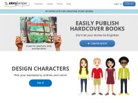 Desktop screenshot for storyjumper.com