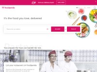 Desktop screenshot for foodpanda.hk