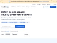 Desktop screenshot for cookieyes.com