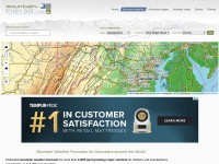 Desktop screenshot for mountain-forecast.com