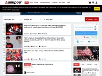 Desktop screenshot for allkpop.com