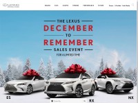 Desktop screenshot for lexus.com