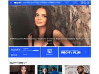 Screenshot of protv.ro