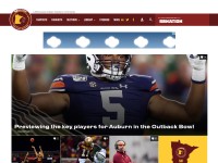 Desktop screenshot for thedailygopher.com