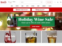 Desktop screenshot for binnys.com