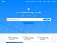 Desktop screenshot for spothero.com