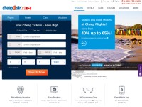 Desktop screenshot for cheapoair.ca