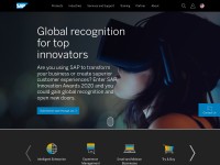 Desktop screenshot for sap.com