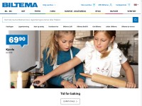 Desktop screenshot for biltema.no
