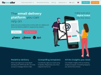 Desktop screenshot for flowmailer.net