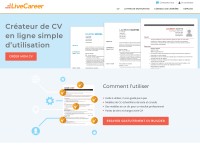 Desktop screenshot for livecareer.fr