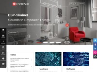 Desktop screenshot for espressif.com