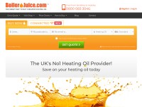 Desktop screenshot for boilerjuice.com