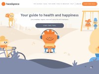 Desktop screenshot for headspace.com