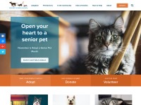 Desktop screenshot for animalhumanesociety.org