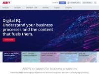 Desktop screenshot for abbyy.com
