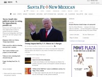 Desktop screenshot for santafenewmexican.com