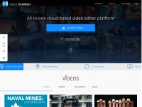 Desktop screenshot for videograbber.net