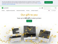 Desktop screenshot for lexmark.com