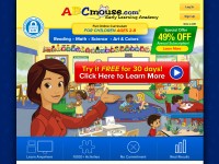 Desktop screenshot for abcmouse.com