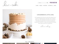 Desktop screenshot for livforcake.com