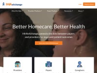 Desktop screenshot for hhaexchange.com