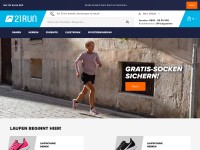 Desktop screenshot for 21run.com