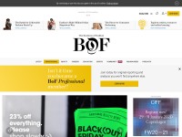 Desktop screenshot for businessoffashion.com