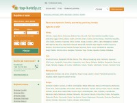 Desktop screenshot for top-hotely.cz