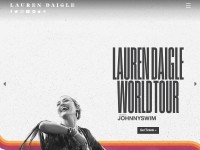 Desktop screenshot for laurendaigle.com