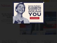 Desktop screenshot for thenation.com