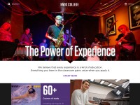 Desktop screenshot for knox.edu