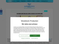 Desktop screenshot for woodstockproduction.com