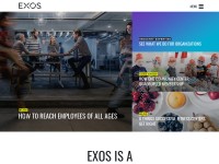 Desktop screenshot for teamexos.com