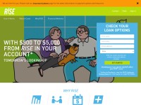 Desktop screenshot for risecredit.com