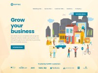 Desktop screenshot for peppybiz.com