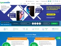 Desktop screenshot for lycamobile.us