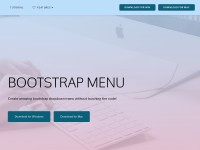 Desktop screenshot for purecssmenu.com