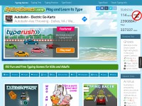 Desktop screenshot for typinggames.zone