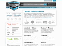 Desktop screenshot for abbreviations.com