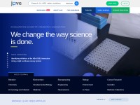 Desktop screenshot for jove.com