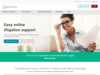 Desktop screenshot for onelegal.com