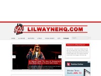 Desktop screenshot for lilwaynehq.com